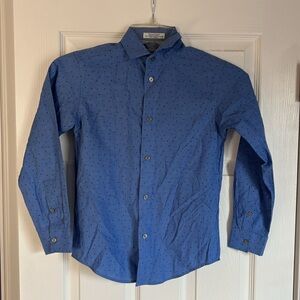 Calvin Klein Blue Geometric Shirt